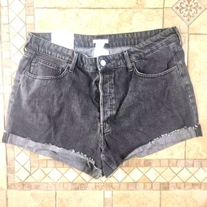 H&M Gray Jean Shorts
